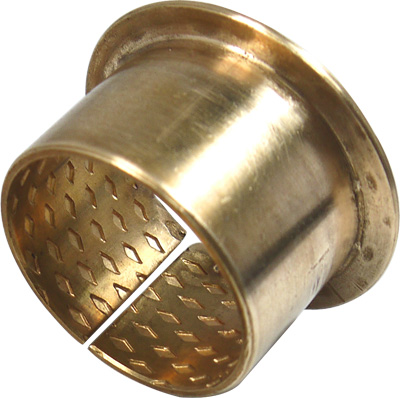 FB090-F flanged bushing-wrapped bronze