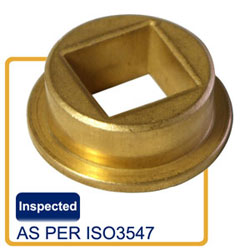 Square flange sintered bronze bushing,square bushing,volume control damper bushing