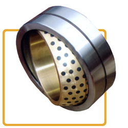 spherical bronze bearing with graphite