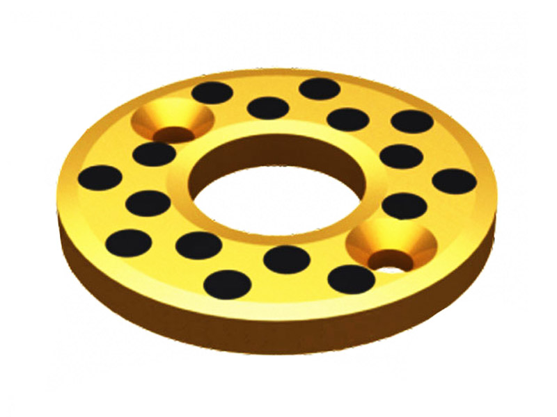 cast thrust washer-bronze graphite