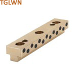 TGLWN T shaped slide bearing,bronze slide oilless plate