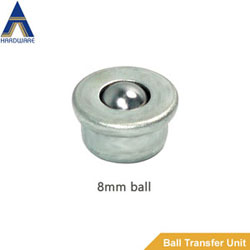 CY-8H ball transfer unit,3kg load capacity,8mm carbon steel ball